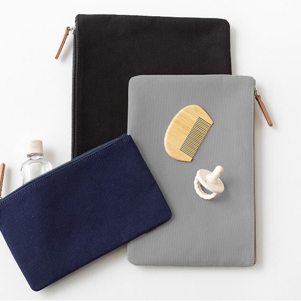 Pottery Barn Kids Discontinued Classic Wet/Dry Pouch, Set of 3